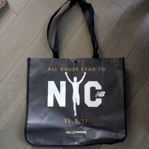 NEW 2017 "All Roads Lead To" New York City Marathon Reusable Shoulder Bag